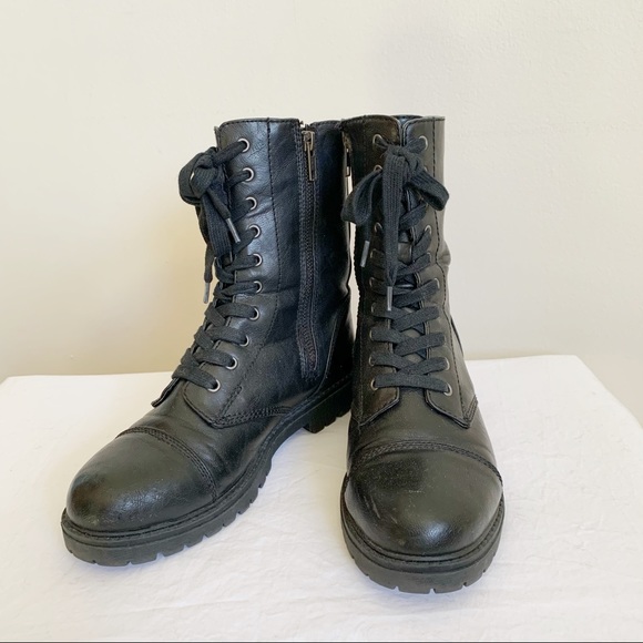 Madden Girl Shoes - Madden Girl Combat Boots